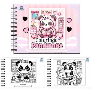 Imagem de Livro de Colorir Infantil CARROS E CAMINHOES 50 Folhas Capa Dura - Pan