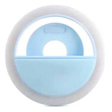 Imagem de Mini lampada de led selfie ring light azul - DIVERSAS