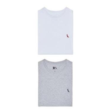 Imagem de Kit 2 Camisetas Básicas Brasa E Gota Pica Pau Reserva-Masculino