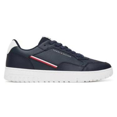 Imagem de Tênis Tommy Hilfiger TH Basket Core Stripes Masculino-Masculino