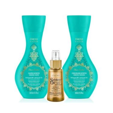 Imagem de Amend Millenar Óleos Árabes Sh 250ml + Cond 250ml + Sublime Oil 60ml