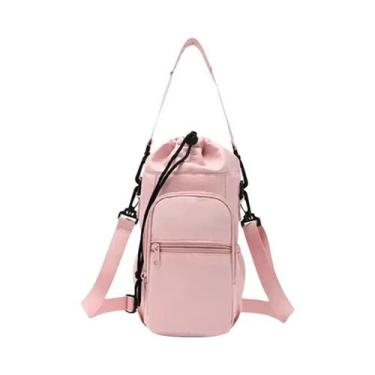 Imagem de Bolsa Portátil Para Garrafa De Água Com Alça Ajustável, Canecas Térmic