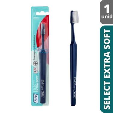 Imagem de Escova Dental Select Extra Soft  TePe  1 unidade, Rosa escuro