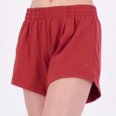 Imagem de Shorts Fila Light Basic Feminino Vermelho, G