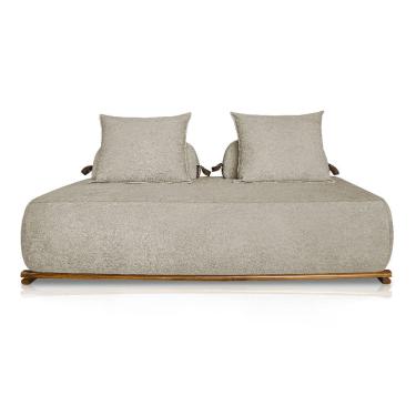 Imagem de Sofá Agius 3 Lugares 2,20 Linho Boucle - Lucadi Home