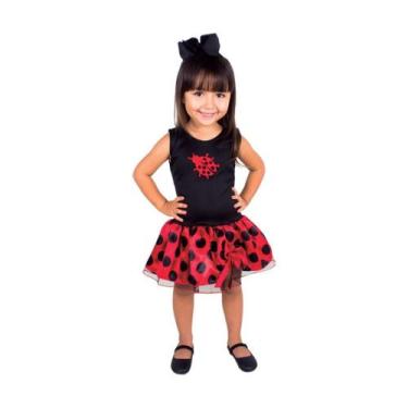 Imagem de fantasia JOANINHA menina CARNAVAL infantil Brink Model -, M