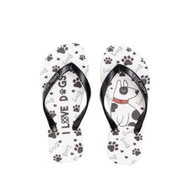 Imagem de Chinelo Feminno Petite Jolie Dog Preto - PJ6969-Feminino