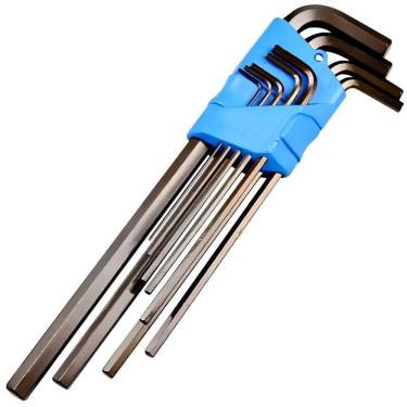 Imagem de Jogo Chave Allen Longa 1/16 - 3/8 9 Peças Gedore 42l-9p