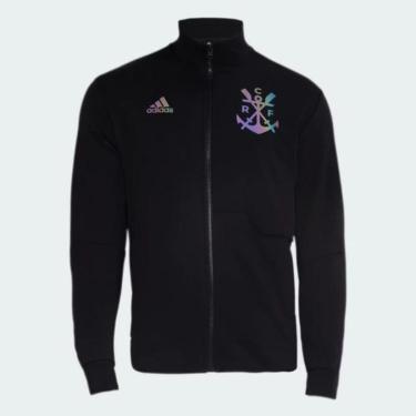 Imagem de Jaqueta Hino Flamengo Adidas HY6249-Masculino