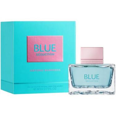 Imagem de Bandeiras Blue Seduction Woman Edt 80ml - Banderas, 80ml