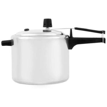 Imagem de Panela de Pressão Panelux 1036 Polida 7 Litros, 7L, Prata
