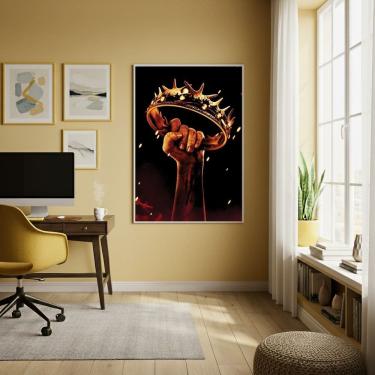 Imagem de Quadro Decorativo Game Of Thrones - 70x50cm