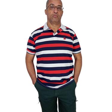 Imagem de Camiseta Gola Polo Masculina Estilo, Conforto e Versatilidade para o Dia a Dia
