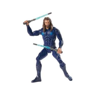 Imagem de Aquaman Double Strike Figura De Luxo - Sunny 003453 - Sunny Brinquedos