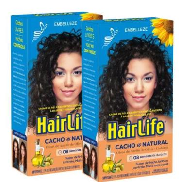 Imagem de HairLife Creme de Relaxamento Embelleze 180g Cachos Natural QUANTIDADE