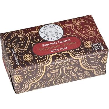 Imagem de Giorno Bagno, Sabonete em Barra para mãos e corpo, Perfumaria Árabe, Aroma Rose Oud, 180g