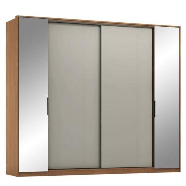 Imagem de Guarda Roupa Casal Laredo D44010K Amêndola Touch Nude Prime Flex - Demartez