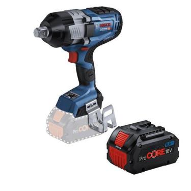 Imagem de Chave De Impacto Bosch 18V ¾ HC BITURBO 1600Nm com Bateria 8.0Ah Heavy