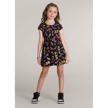 Imagem de Vestido Infantil menina em malha Brandili