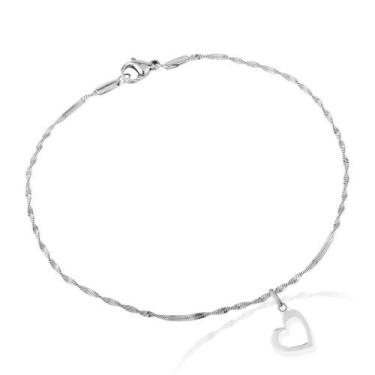 Imagem de Tornozeleira de Aço Love 24cm - Convex