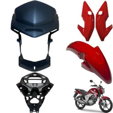 Imagem de Farol Frente Frontal Com Aranha do Painel Cg Titan 150 Modelo 2014 / 2