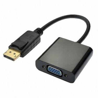 Imagem de Cabo Adaptador Conversor Vídeo Displayport Para Vga Dell Hp (E115) - H