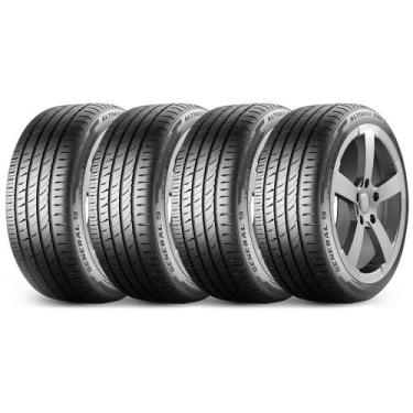 Imagem de Kit 4 Pneu General by Continental Aro 16 205/55r16 91v Tl Al