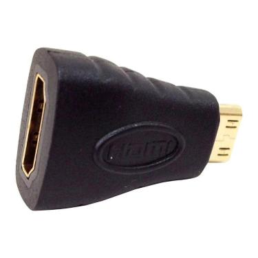 Imagem de Adaptador Hdmi Fêmea para Mini Hdmi Macho para Conectar Dispositivos em Entrada Hdmi co...