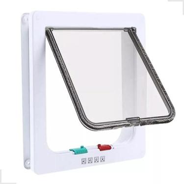 Imagem de Porta Portinha Passagem Pet Gatos Cães Tamanho Xg 28x25cm - - Pet For 
