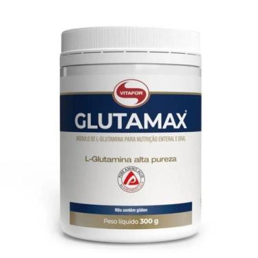 Imagem de Glutamax Em Pó 300g Vitafor, Sem Sabor