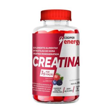 Imagem de Creatina Frutas Vermelhas 3g Cooper Energy 60 Gomas - CLORESTEN