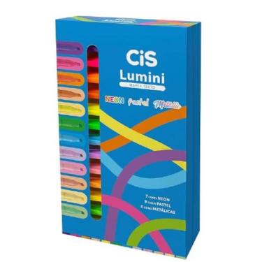 Imagem de Marcador Cis Luminiest C/24 Cores Cis, Unico, Unico