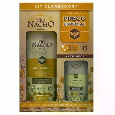 Imagem de Kit Shampoo + Condicionador Clareador Tio Nacho 515ml