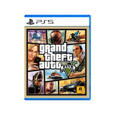 Imagem de Jogo Grand Theft Auto V Standar Edition PS5 Mídia Física - Rockstar Ga