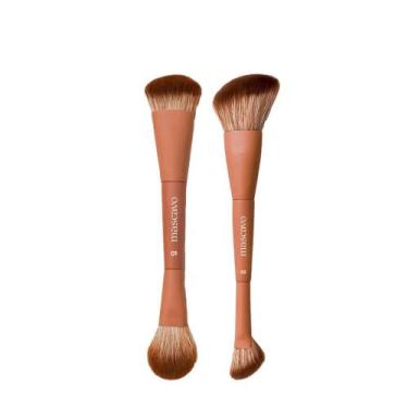 Imagem de Kit Mascavo Pro Series Pincel de Maquiagem 01 + Pincel 02