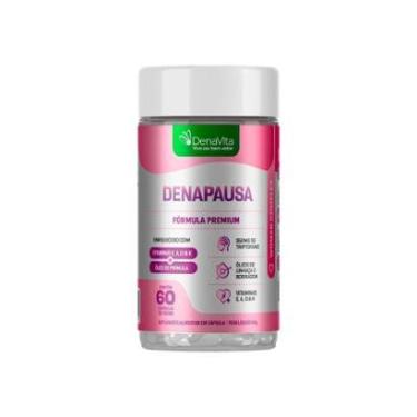 Imagem de Denapausa, Óleos de Prímula, Linhaça, Borragem, Vitaminas A, D, E, K, Triptofano, Menop...