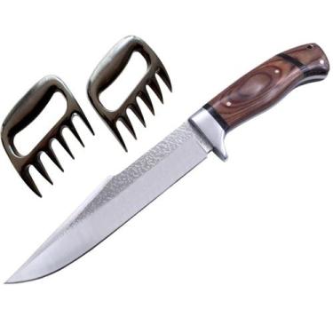 Imagem de Kit Especial Para Churrasco Faca Versátil Afiada Garras Urso - FACATOP