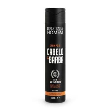Imagem de Shampoo Homem Cabelo e Barba  300ml Bioextratus - Bio Extratus
