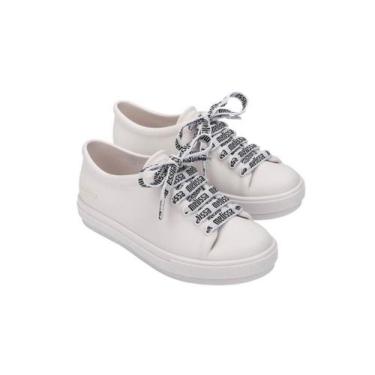 Imagem de Tênis Infantil Melissa Hip M Lover Feminino, Branco, 29