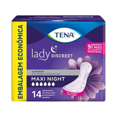 Imagem de Absorvente para Incontinência Urinária Tena Lady Discreet Maxi Night F