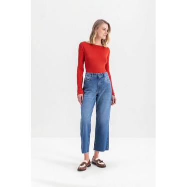 Imagem de Blusa feminina essendi P, Laranja médio, M