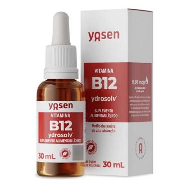Imagem de Vitamina B12 de Alta Absorção Ydrosolv Vitamina B12 30ml - Yosen