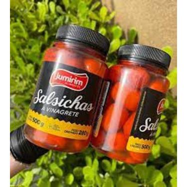 Imagem de Salsichas a Vinagrete em conservas 280grs pote Jumirim Conservas - Jum