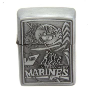 Imagem de Isqueiro Com Fluído United States Marines - Bicho da Graxa