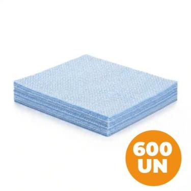 Imagem de Pano Multiuso Tipo Pano TNT em Rolo Azul 600 Unidades Brilhus Bettanin