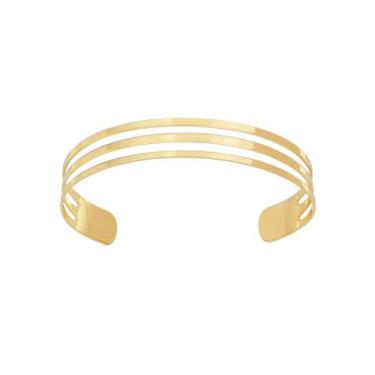 Imagem de Bracelete Feminino Fio Triplo - Banhado em Ouro 18k - Tri Gata Semijoi