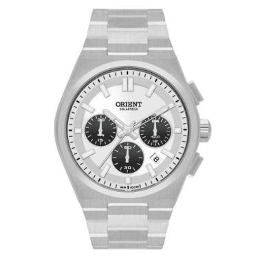 Imagem de Relógio Masculino Orient Solartech Cronógrafo Panda MBSSC274 S1SX Bran