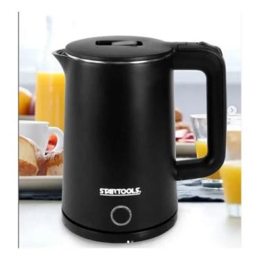 Imagem de Chaleira Elétrica 1000W Jarra Design 1.9l Café Inox 127V Pta - Startoo