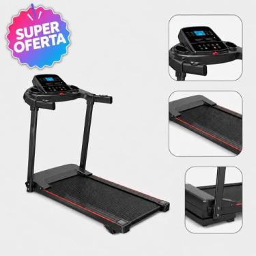 Imagem de Esteira Ergométrica Elétrica Até 12km por hora com Inclinação Bivolt C
