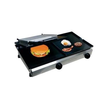Imagem de Chapa hamburguer 63x44c/prensa ara - ARACEBA
